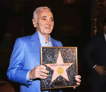 Charles Aznavour aura son étoile sur le Hollywood Boulevard