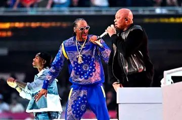 Super Bowl 2022 : photos et vidéos de l'incroyable show de Snoop Dog et Dr. Dre en direct de Los Angeles