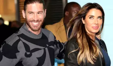 Sergio Ramos et sa femme Pilar en look jeans font bonne figure au défilé Louis Vuitton