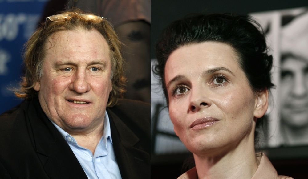 Gérard Depardieu et Juliette Binoche