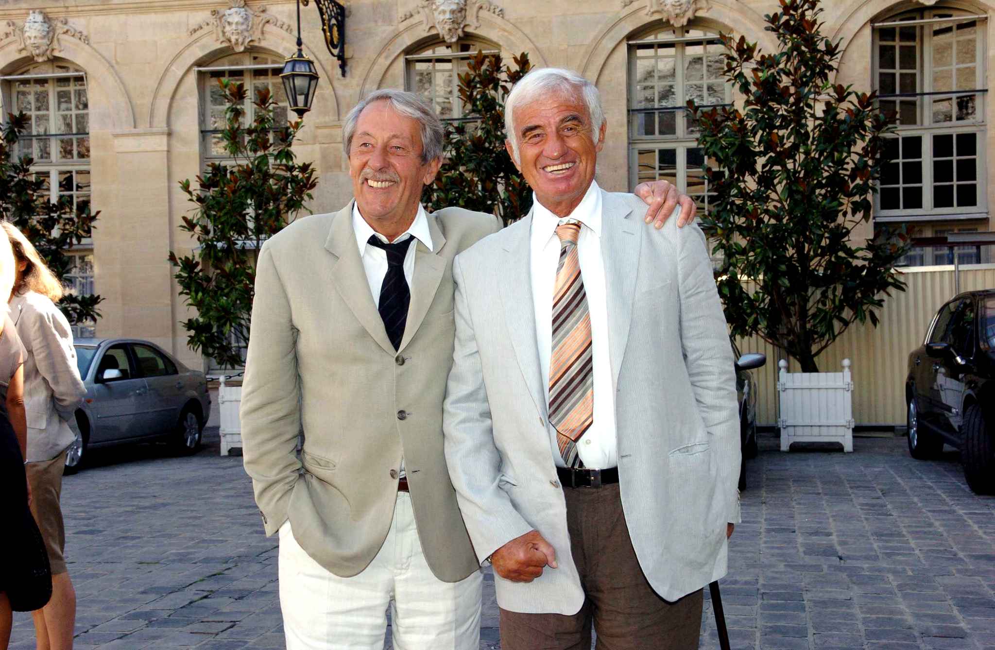 Jean Rochefort et Jean-Paul Belmondo