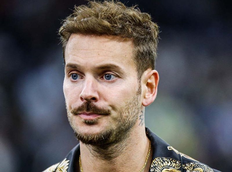 M.Pokora "affaibli" et absent de la scène : le message Instagram qui inquiète ses fans