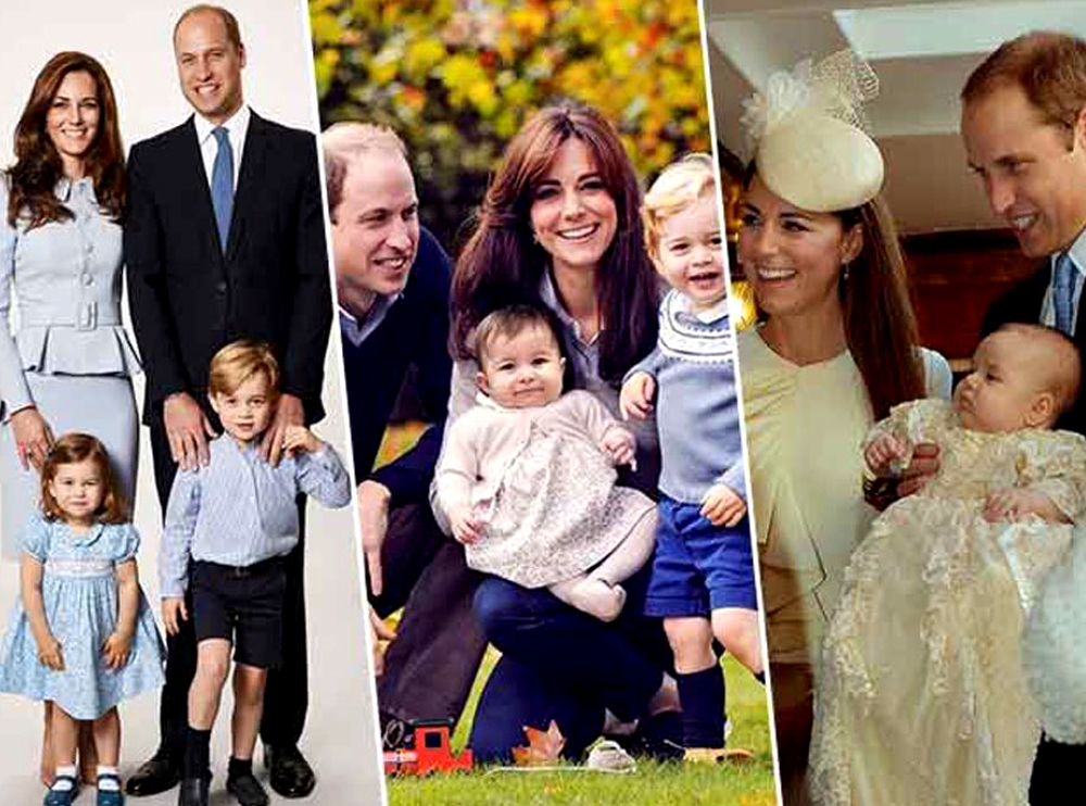 Kate Middleton et le prince William : leurs plus belles cartes de Noël avec George, Charlotte et Louis !