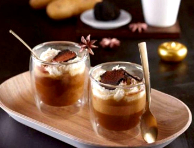 Recette gourmande d'hiver : cappuccino Pompadour à la truffe