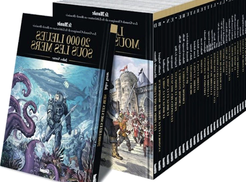 "Vingt mille lieues sous les mers", "Les trois mousquetaires", "Notre Dame de Paris" : les chefs-d'œuvre de la littérature sont désormais disponibles en bande dessinée !