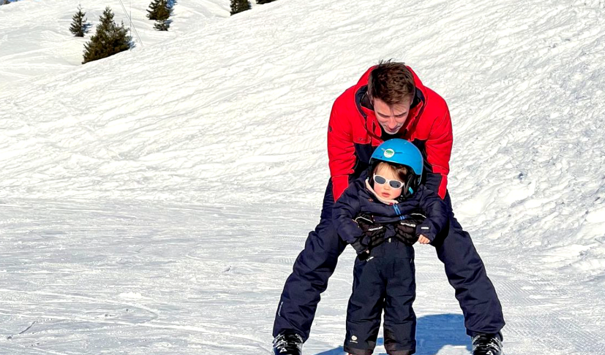 Jean-Baptiste Marteau : sa fille Colette skie déjà à 2 ans, photo adorable