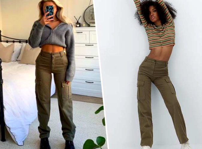 Stradivarius : ce pantalon cargo à moins de 30E fait fureur sur TIk Tok... parce qu'il fait une silhouette de rêve