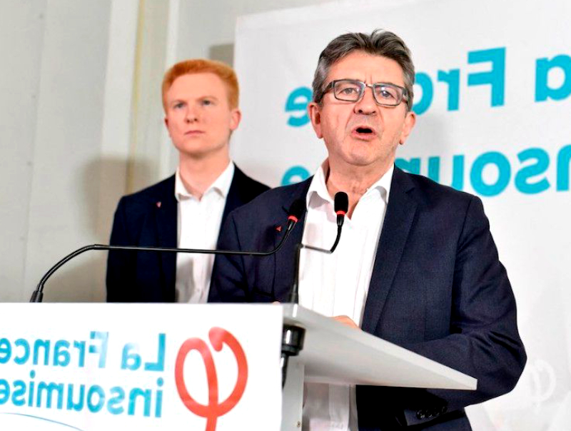 "On a le droit d'aimer Jacquouille, mais...", Adrien Quatennens, le bras droit de Jean-Luc Mélenchon, s'en prend au groupe TF1 !