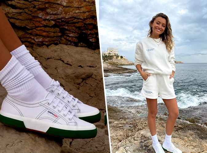 Superga x Chloé B : Zoom sur la parfaite paire bicolore pour cet été