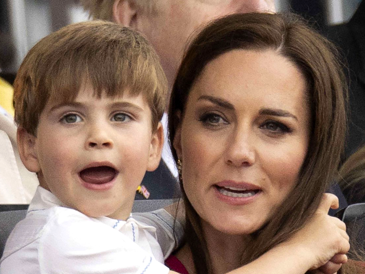 Le prince Louis décoiffe Kate Middleton dans une vidéo qui devient virale !